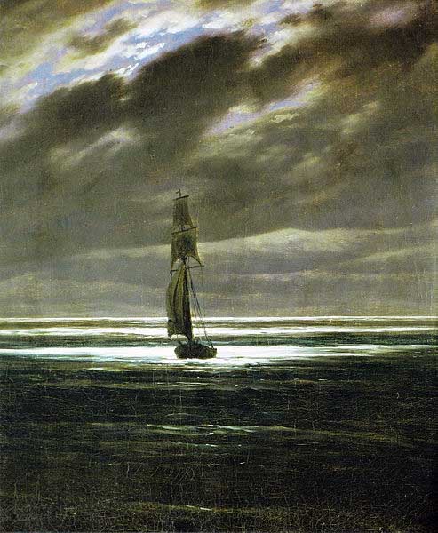 Seascape by Moonlight, also known as Seapiece by Moonlight